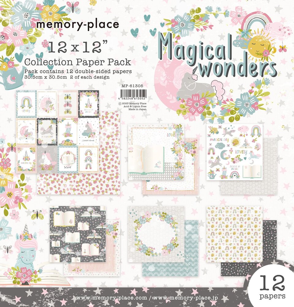 Memory Place Magical Wonders 12x12 Inch Paper Pack (MP-61305) (OUTLET)