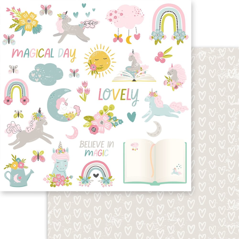 Memory Place Magical Wonders 12x12 Inch Paper Pack (MP-61305) (OUTLET)