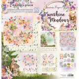 Memory Place Kawaii Paper Goods Sunshine Meadows 12x12 Inch Paper Pack (MP-61092) (OUTLET)