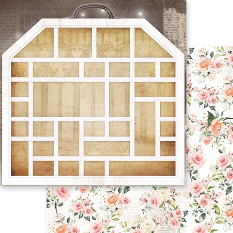 Memory Place Collage Frames 12x12 Inch Paper Pack (MP-60976) (OUTLET) Memory Place Collage Frames 12x12 Inch Paper Pack (MP-60976) (OUTLET)