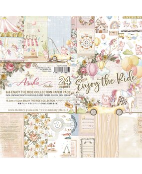 Memory Place Enjoy The Ride 6x6 Inch Paper Pack (MP-60885) (OUTLET)