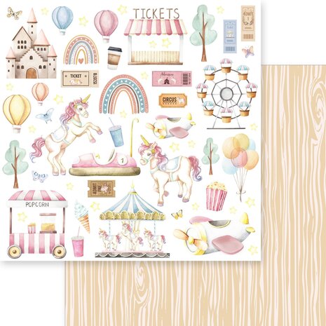 Memory Place Enjoy The Ride 12x12 Inch Paper Pack (MP-60874) (OUTLET)