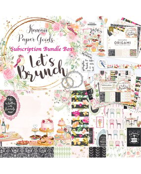 Memory Place Kawaii Paper Goods Let's Brunch Vol.1 Bundle (MP-60873) (OUTLET)