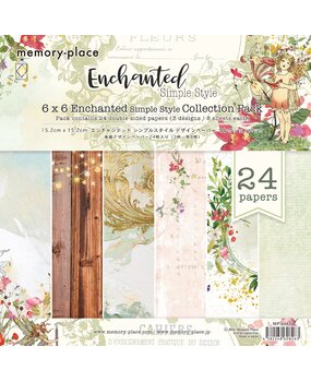 Memory Place Enchanted Simple Style 6x6 Inch Paper Pack (MP-60826) (OUTLET)