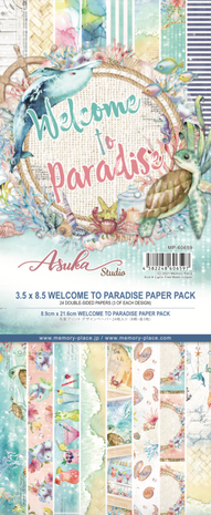 Memory Place Welcome to Paradise Slimline Paper Pack (MP-60659) (OUTLET)