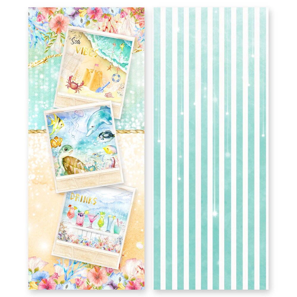 Memory Place Welcome to Paradise Slimline Paper Pack (MP-60659) (OUTLET)