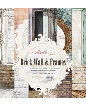 Memory Place Brick Wall & Frames 12x12 Inch Paper Pack (MP-60644) (OUTLET) Memory Place Brick Wall & Frames 12x12 Inch Paper Pack (MP-60644) (OUTLET)