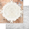 Memory Place Brick Wall & Frames 12x12 Inch Paper Pack (MP-60644) (OUTLET)