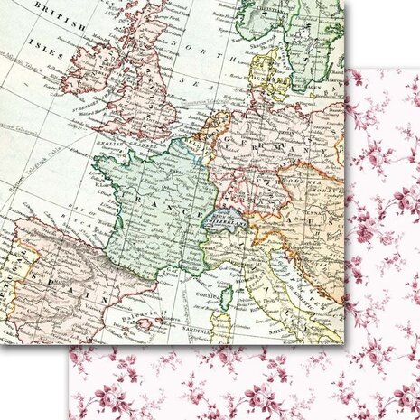 Memory Place Around the World 12x12 Inch Paper Pack (MP-60602) (OUTLET)