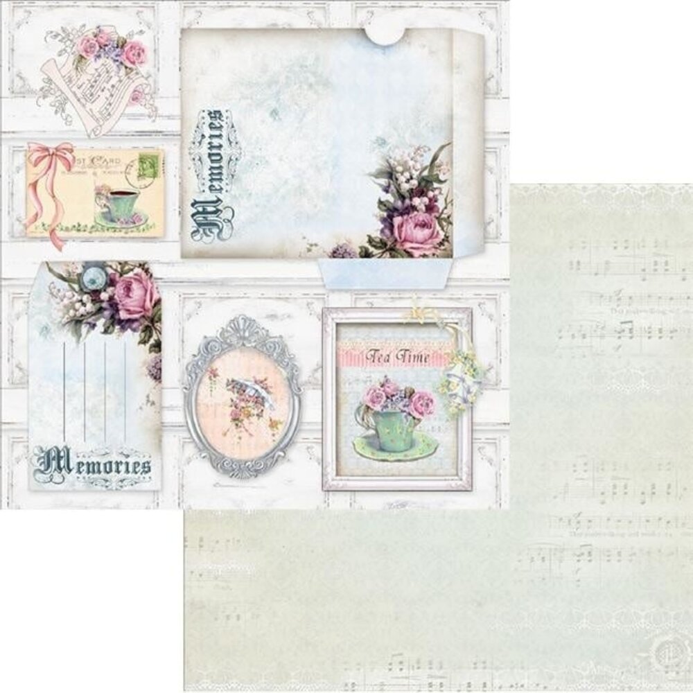 Memory Place Blooming Everyday 12x12 Inch Paper Pack (MP-60508) (OUTLET)