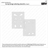 Lawn Fawn To My Fungi Lawn Clippings Coloring Stencils (LF3607) (OUTLET)