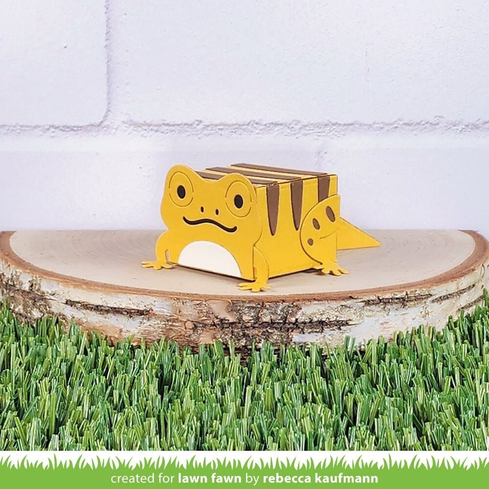 Lawn Fawn Tiny Gift Box Lizard And Snake Add-on Lawn Cuts Dies (LF3444) (OUTLET)