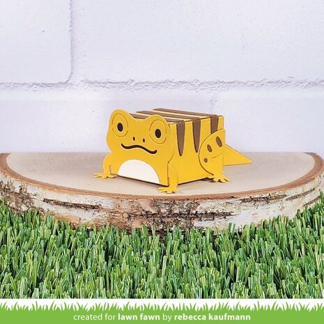 Lawn Fawn Tiny Gift Box Lizard And Snake Add-on Lawn Cuts Dies (LF3444) (OUTLET)