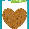 Lawn Fawn Foiled Sentiments: Happy Valentine's Day Hot Foil Plate (LF3321) (OUTLET)