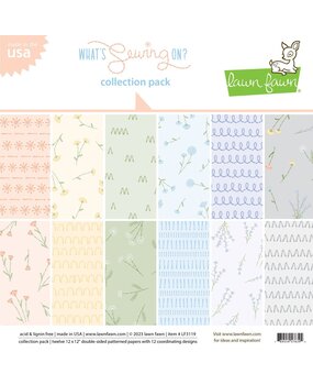 Lawn Fawn What's Sewing On? Collection Pack (LF3119) (OUTLET)