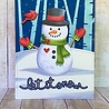 Lawn Fawn Winter Big Scripty Words Hot Foil Plates (LF2978) (OUTLET)