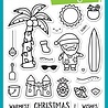 Lawn Fawn Beachy Christmas Clear Stamps (LF2945) (OUTLET)
