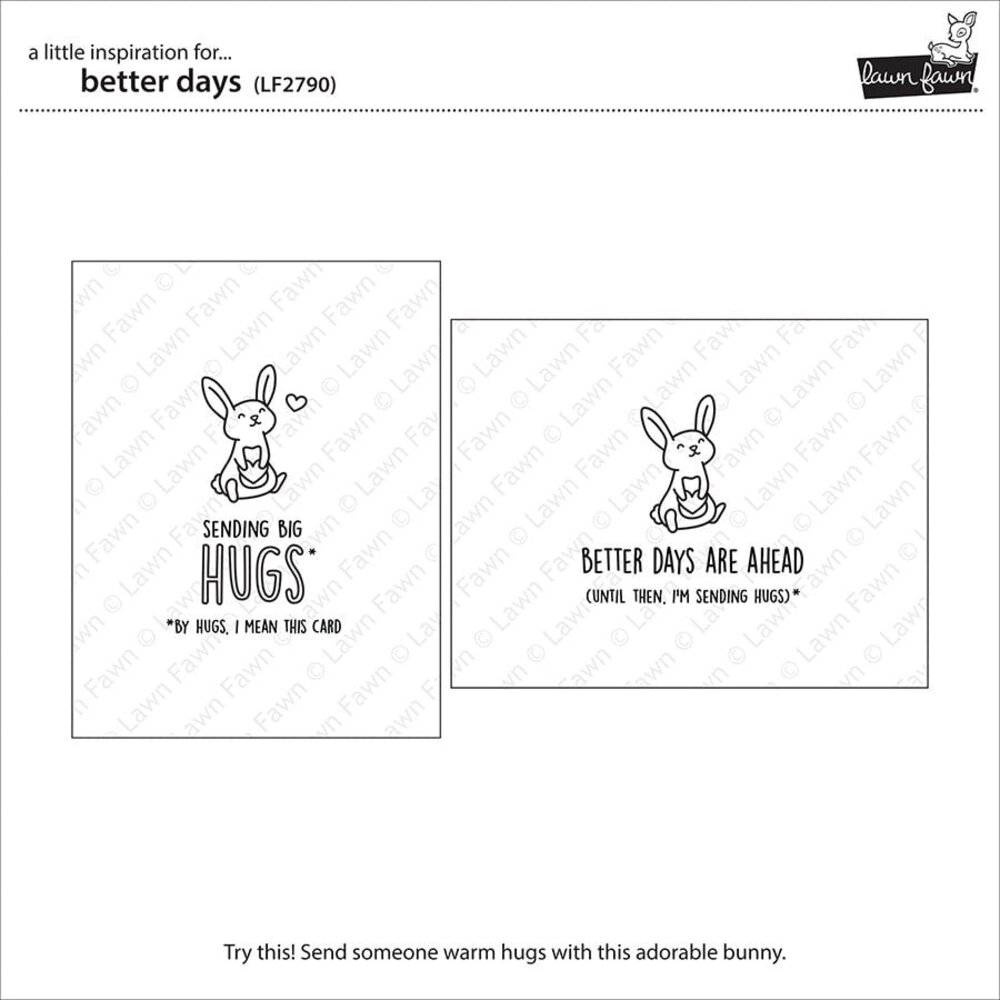 Lawn Fawn Better Days Clear Stamps (LF2790) (OUTLET)