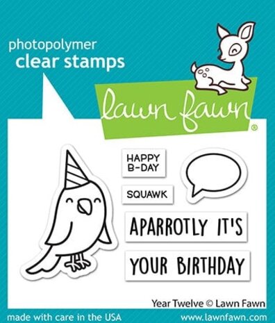 Lawn Fawn Year Twelve Clear Stamps (LF2788) (OUTLET)