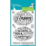 Lawn Fawn Giant Easter Messages Clear Stamps (LF2784) (OUTLET)