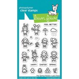 Lawn Fawn Tiny Spring Friends Clear Stamps (LF2778) (OUTLET)