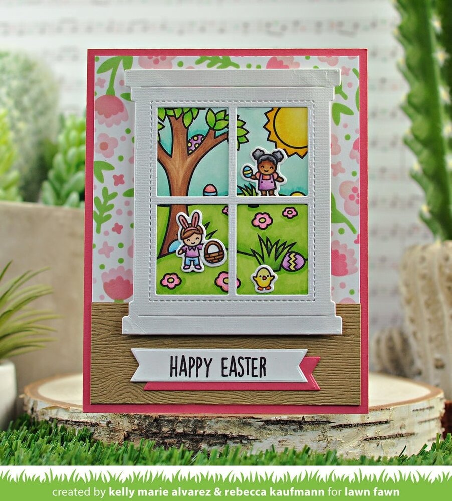 Lawn Fawn Tiny Spring Friends Clear Stamps (LF2778) (OUTLET)