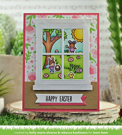 Lawn Fawn Tiny Spring Friends Clear Stamps (LF2778) (OUTLET)