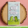 Lawn Fawn RAWR Flip-Flop Clear Stamps (LF2741) (OUTLET)