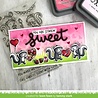 Lawn Fawn Lots of Hearts Background Stencils (2pcs) (LF2740) (OUTLET)