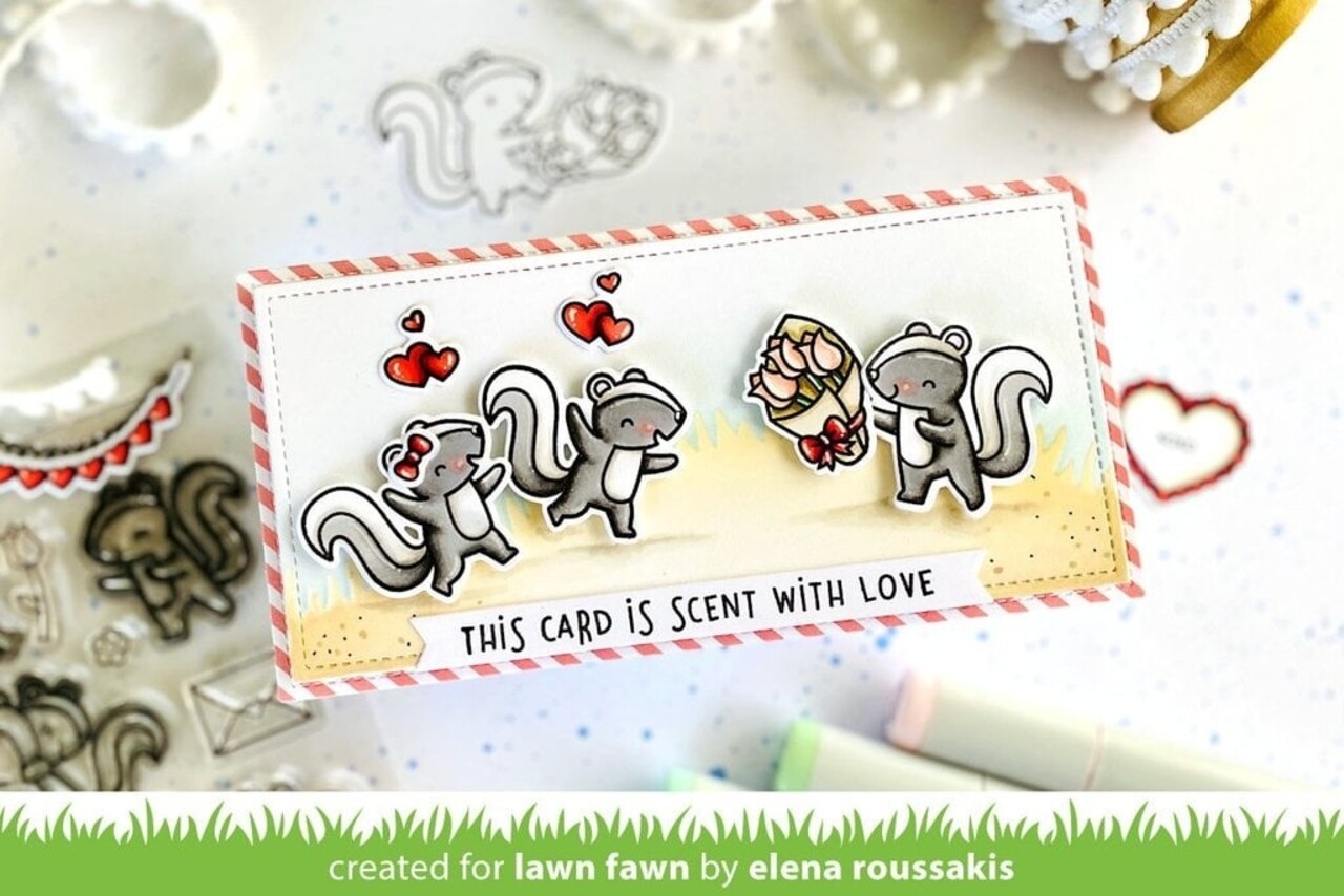 Lawn Fawn Small Mini Slimline Stackables Dies (LF2733) (OUTLET)