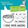 Lawn Fawn Cerealsly Awesome Clear Stamps (LF2730) (OUTLET)