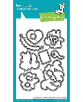 Lawn Fawn Scent With Love Dies (LF2727) (OUTLET)