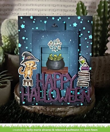 Lawn Fawn Stencil Paste Glow-in-the-Dark 2oz (LF2718) (OUTLET)