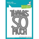 Lawn Fawn Giant Thanks So Much Dies (LF2693) (OUTLET)