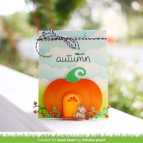 Lawn Fawn Pumpkin House Dies (LF2689) (OUTLET)