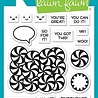 Lawn Fawn How You Bean? Mint Add-On Clear Stamps (LF2682) (OUTLET)