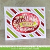 Lawn Fawn Giant Holiday Messages Clear Stamps (LF2680) (OUTLET)