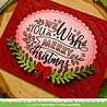 Lawn Fawn Giant Holiday Messages Clear Stamps (LF2680) (OUTLET)