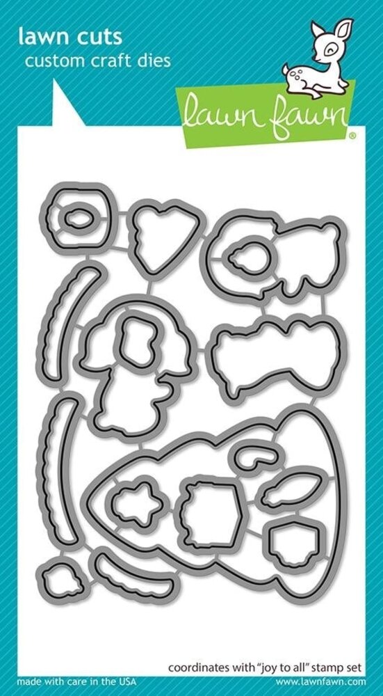 Lawn Fawn Joy To All Dies (LF2669) (OUTLET)