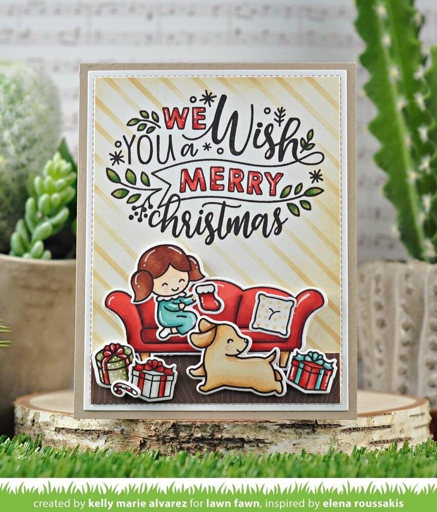 Lawn Fawn Joy To All Dies (LF2669) (OUTLET)