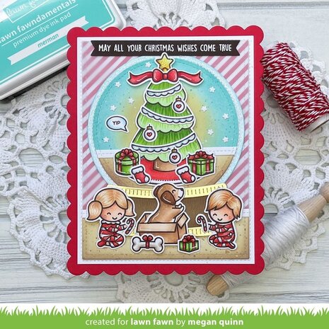 Lawn Fawn Joy To All Clear Stamps (LF2668) (OUTLET)