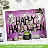 Lawn Fawn Purrfectly Wicked Add-On Clear Stamps (LF2666) (OUTLET)