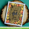 Lawn Fawn Scripty Autumn Sentiments Clear Stamps (LF2662) (OUTLET)