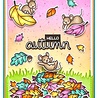 Lawn Fawn Scripty Autumn Sentiments Clear Stamps (LF2662) (OUTLET)