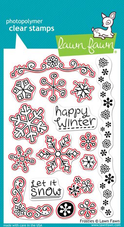 Lawn Fawn Frosties Dies (LF2643) (OUTLET)