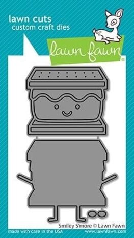 Lawn Fawn Smiley S'more Dies (LF2609) (OUTLET)