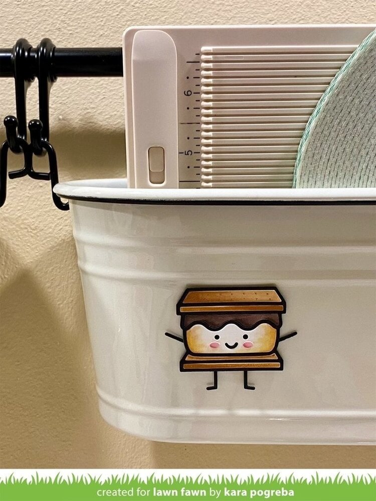 Lawn Fawn Smiley S'more Dies (LF2609) (OUTLET)