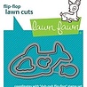 Lawn Fawn Duh-nuh Flip-Flop Dies (LF2598) (OUTLET)