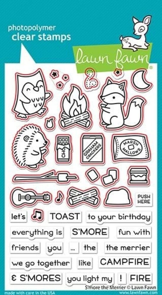 Lawn Fawn S'more the Merrier Dies (LF2594) (OUTLET)