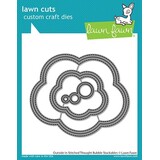 Lawn Fawn Outside In Stiched Thought Bubble Stackables Dies (LF2574) (OUTLET)
